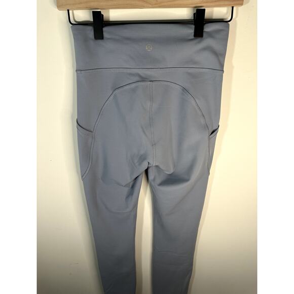 Lululemon Invigorate High-Rise Tight 25" Size 4 Light Blue - Picture 6 of 10